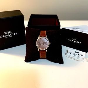 Authentic COACH Signature Logo Watch - New In Box